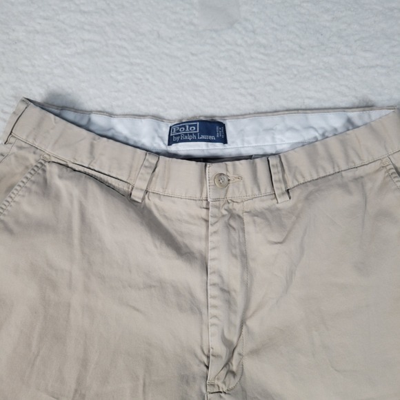 Polo by Ralph Lauren Other - Polo Ralph Lauren Chino Shorts Mens 35 Khaki Tan Cotton Twill Classic Fit
